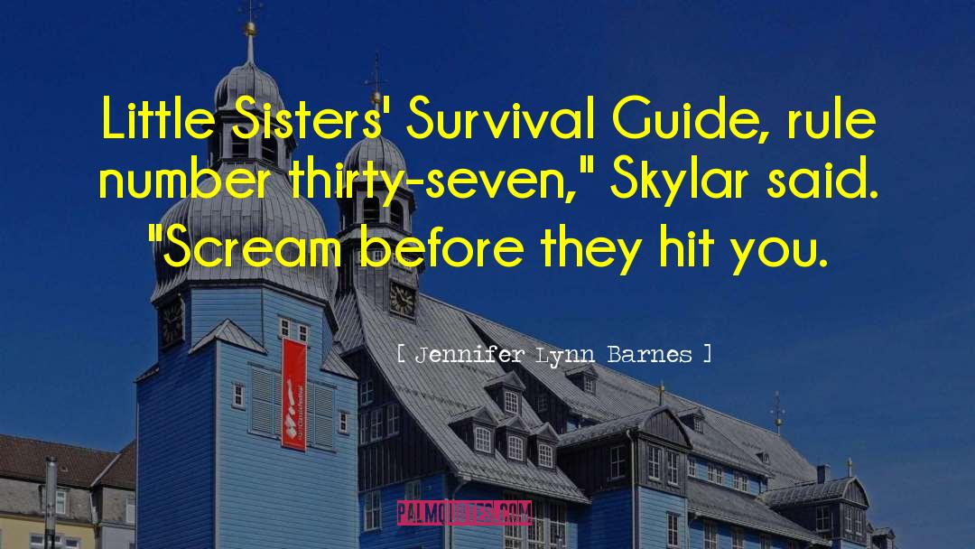 Skylar quotes by Jennifer Lynn Barnes