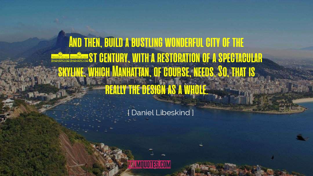 Skyline quotes by Daniel Libeskind