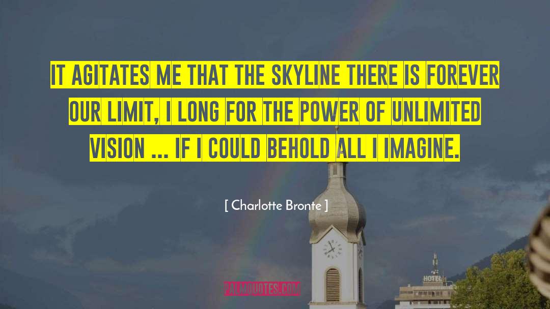 Skyline quotes by Charlotte Bronte