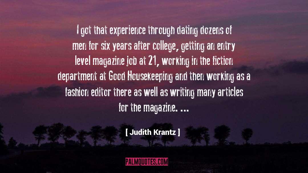 Skymall Magazine quotes by Judith Krantz