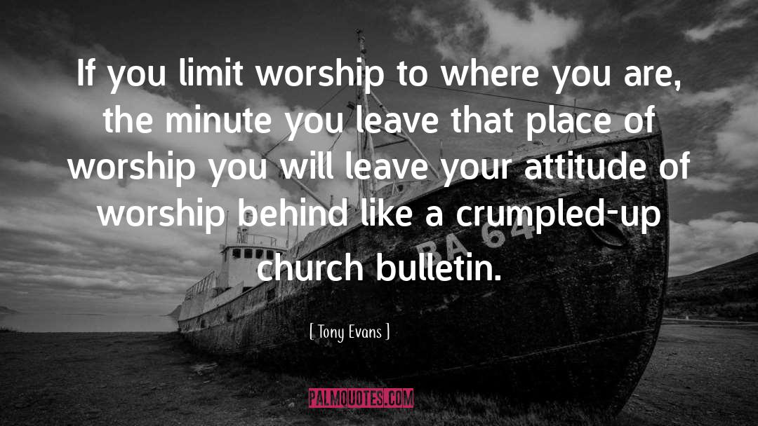 Skys The Limit quotes by Tony Evans