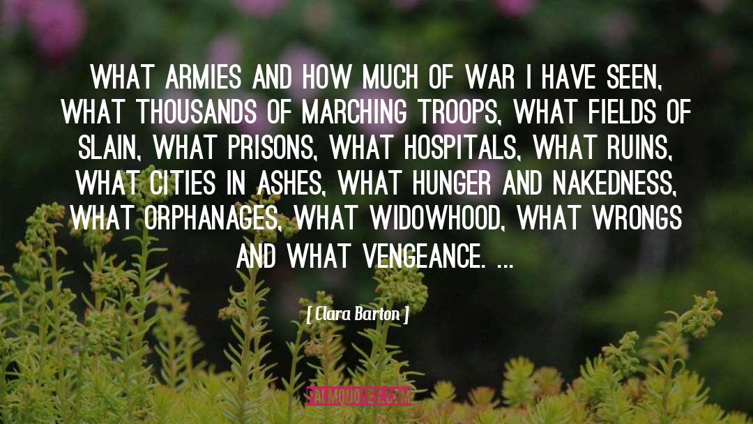 Slain quotes by Clara Barton