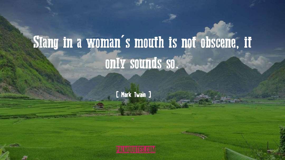 Slang quotes by Mark Twain