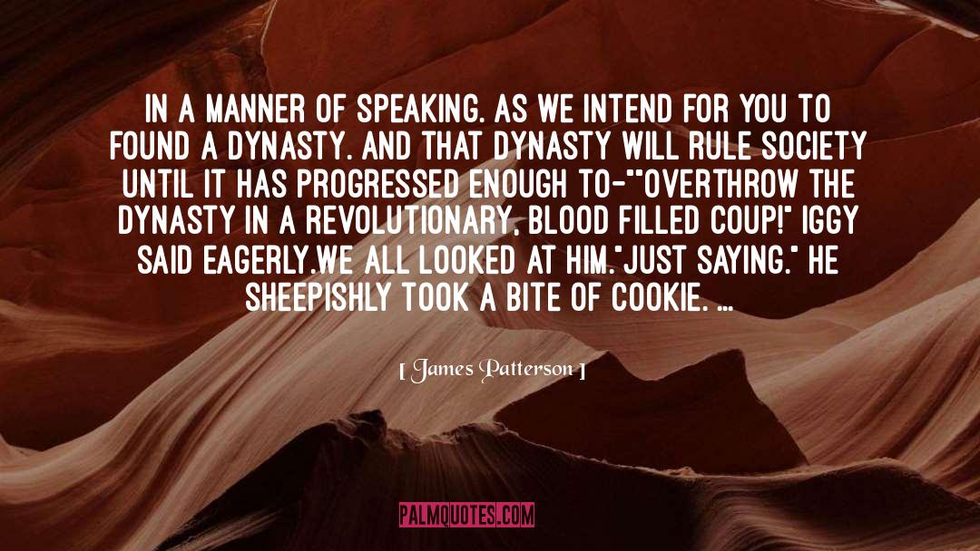 Slantwise Manner quotes by James Patterson