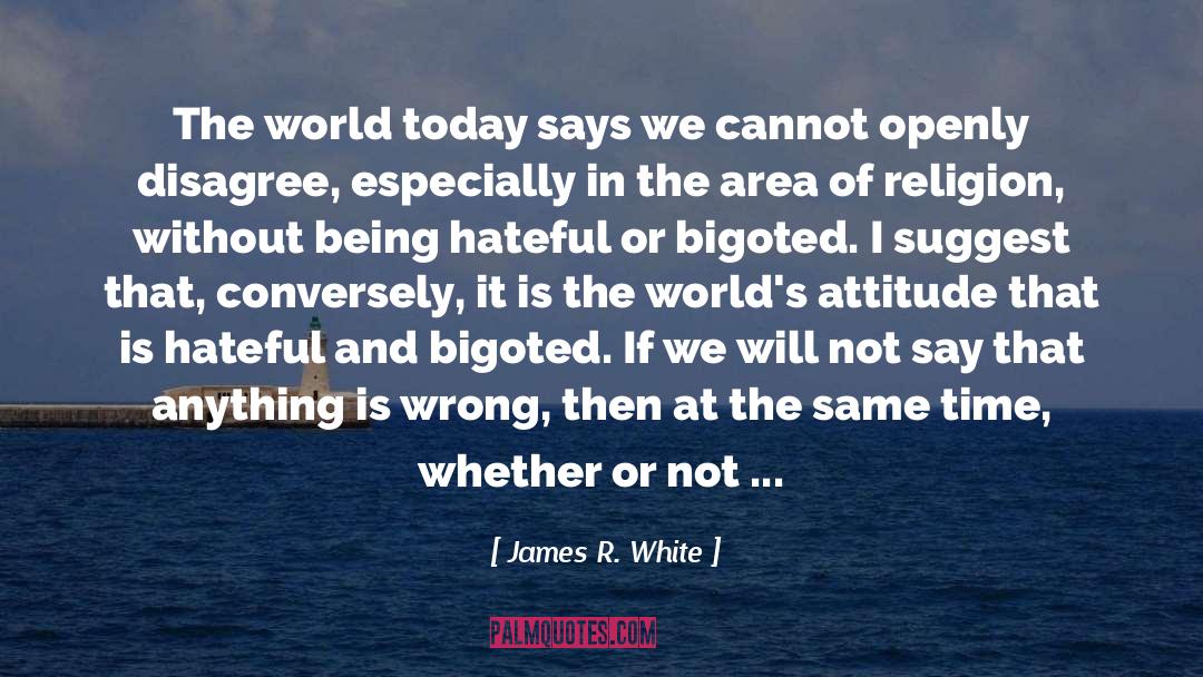 Slap In The Face quotes by James R. White