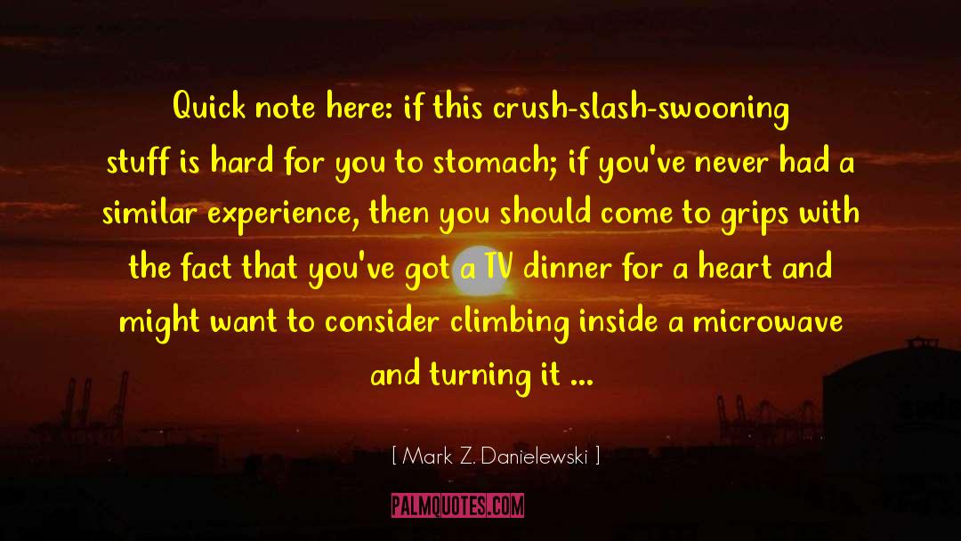 Slash quotes by Mark Z. Danielewski