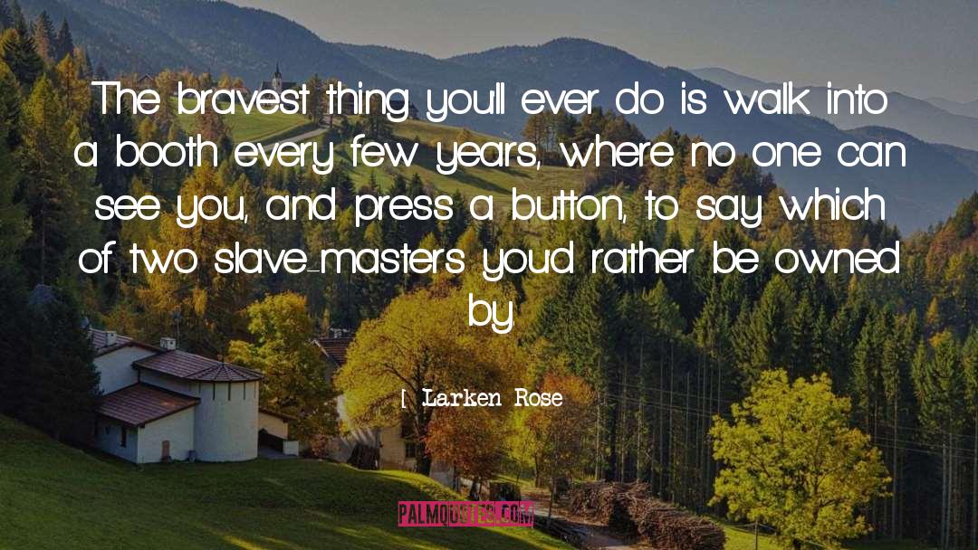 Slave Masters quotes by Larken Rose