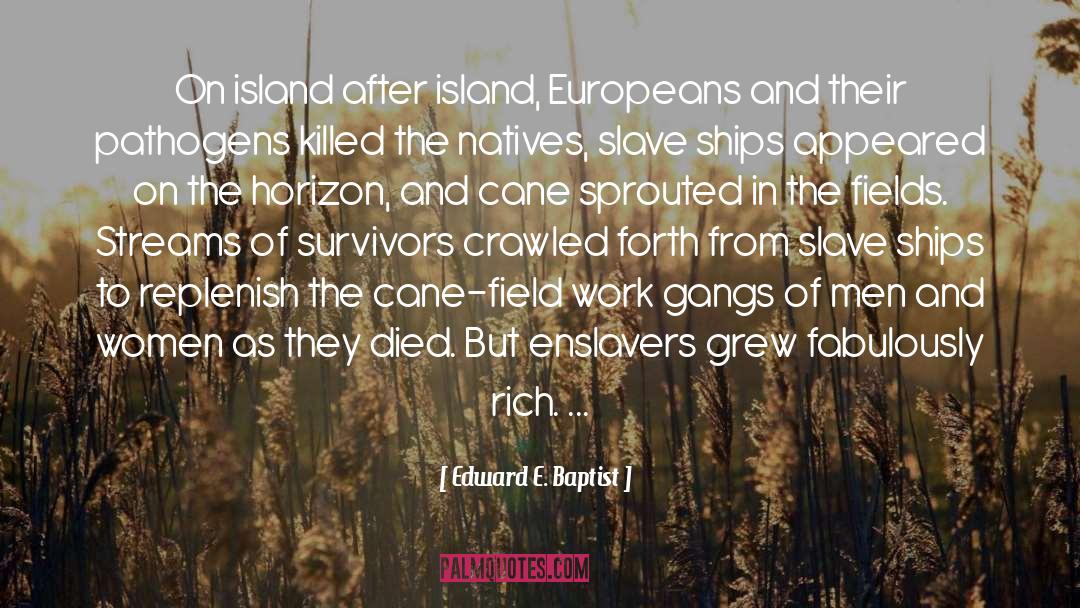 Slave Ships quotes by Edward E. Baptist