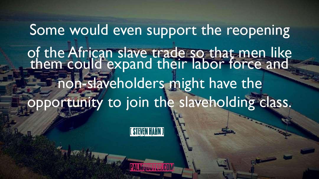 Slave Trade quotes by Steven Hahn