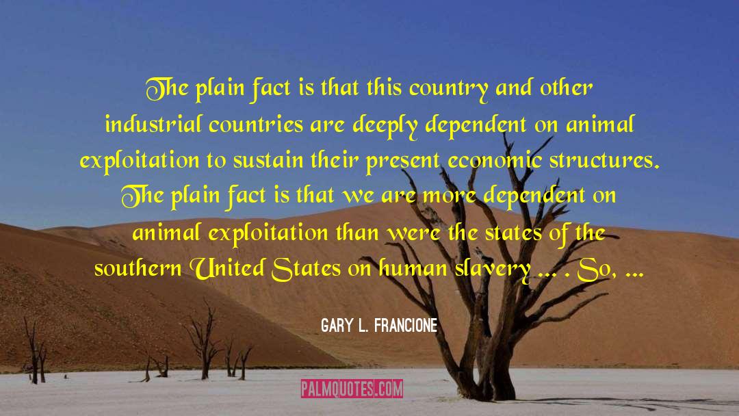 Slavery Human Trafficking quotes by Gary L. Francione