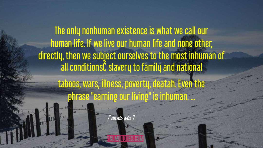 Slavery Human Trafficking quotes by Anais Nin