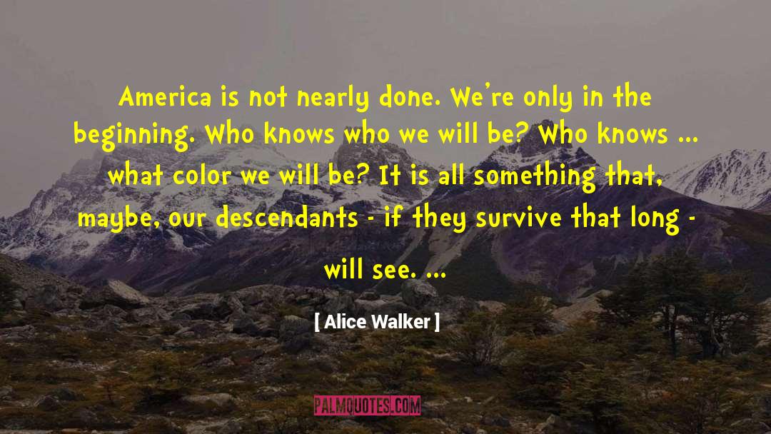Slavery In America quotes by Alice Walker