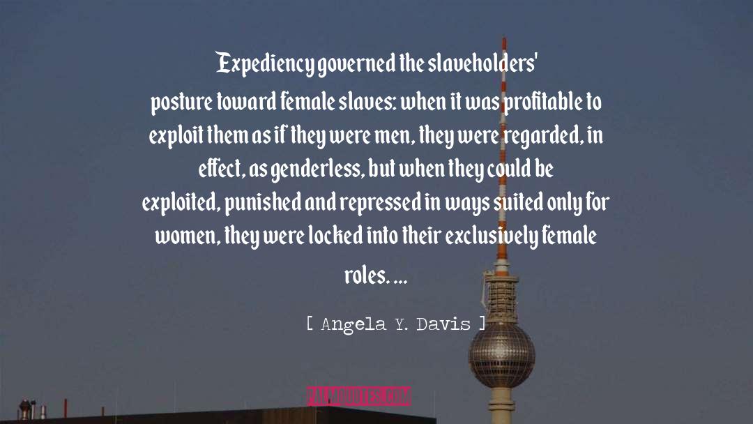 Slaves quotes by Angela Y. Davis