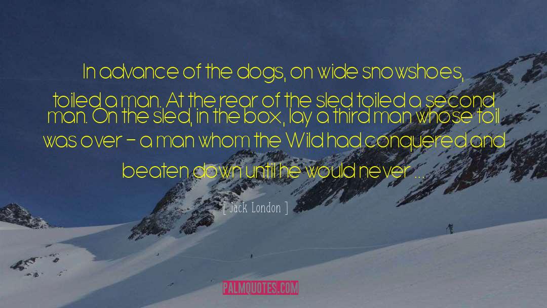 Sled quotes by Jack London