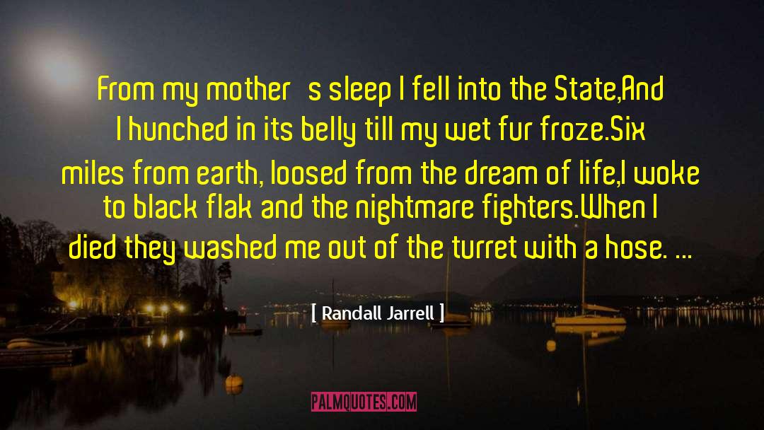Sleep Apnea quotes by Randall Jarrell