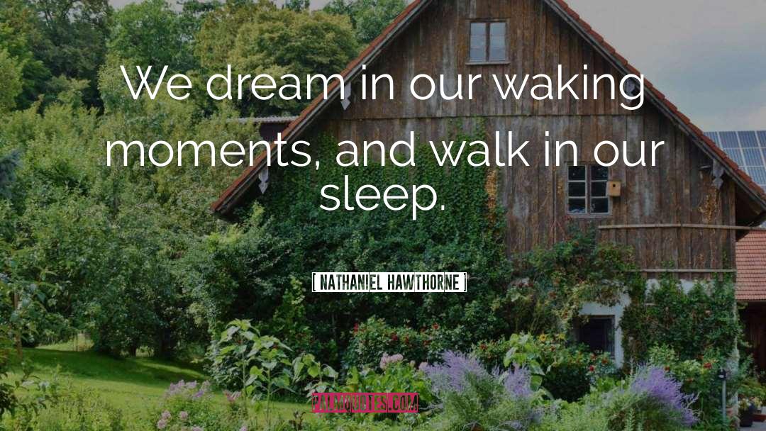Sleep Dream quotes by Nathaniel Hawthorne