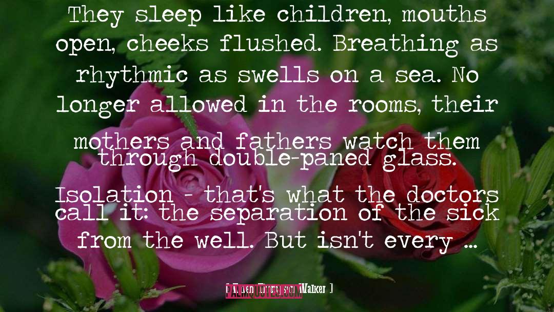 Sleep quotes by Karen Thompson Walker