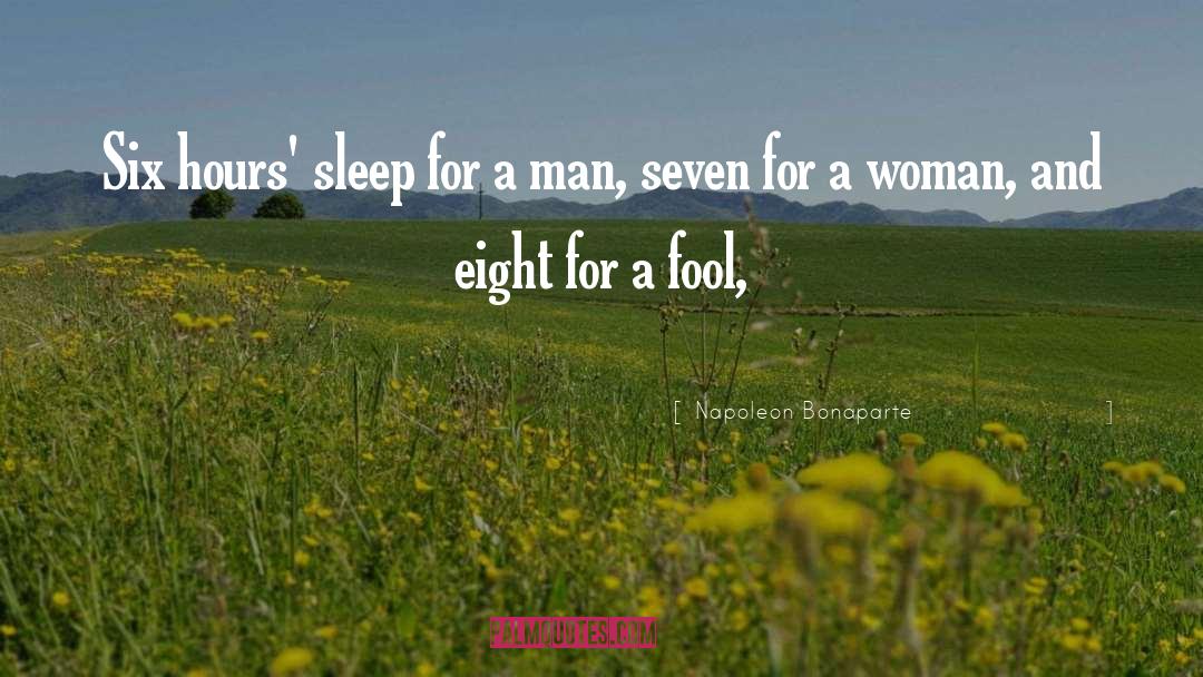 Sleep quotes by Napoleon Bonaparte