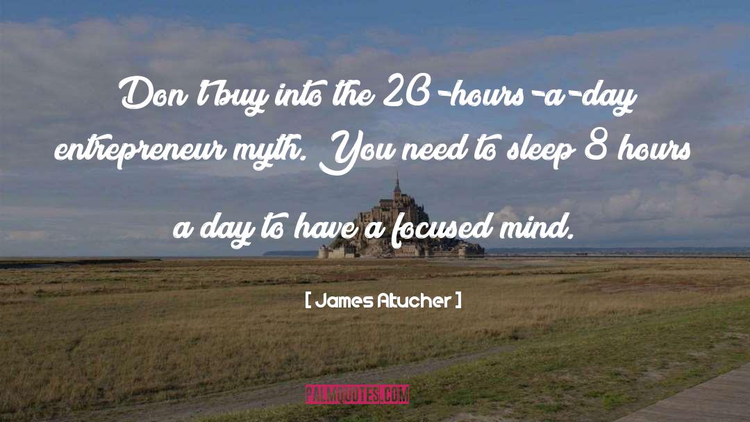 Sleep Training quotes by James Altucher