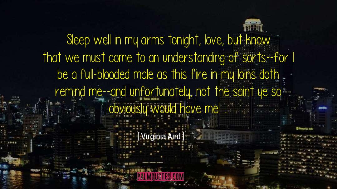 Sleep Well quotes by Virginia Aird