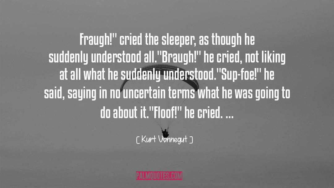 Sleeper quotes by Kurt Vonnegut