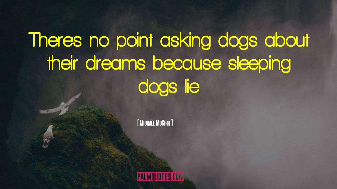 Sleeping Dogs quotes by Michael McGirr