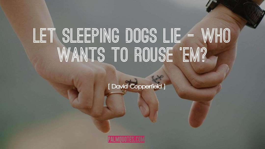 Sleeping Dogs quotes by David Copperfield