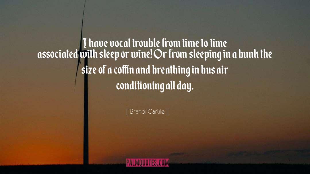 Sleeping In quotes by Brandi Carlile