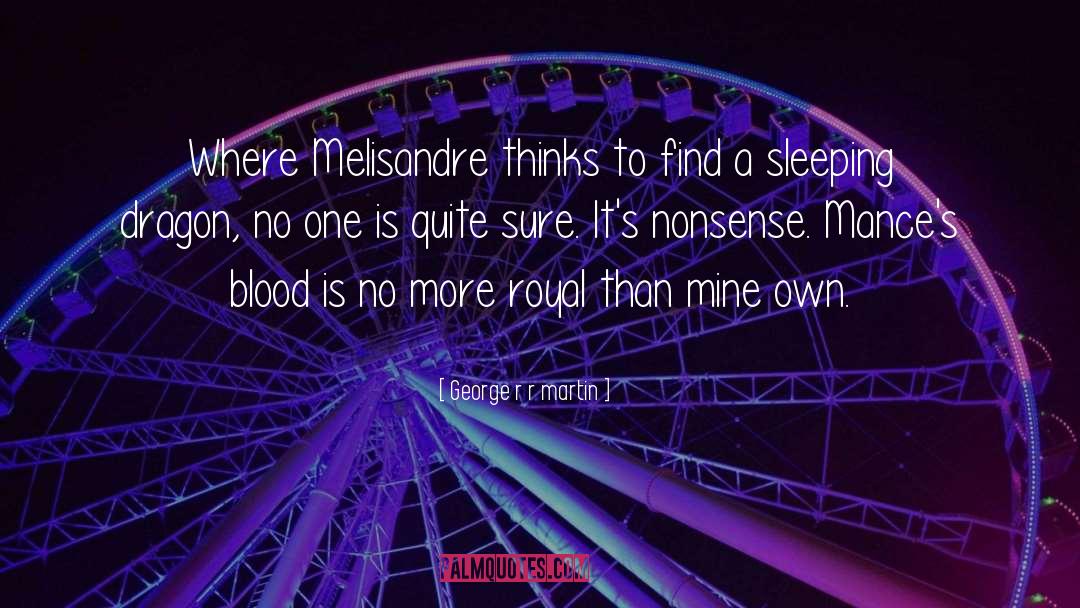 Sleeping Pill quotes by George R R Martin