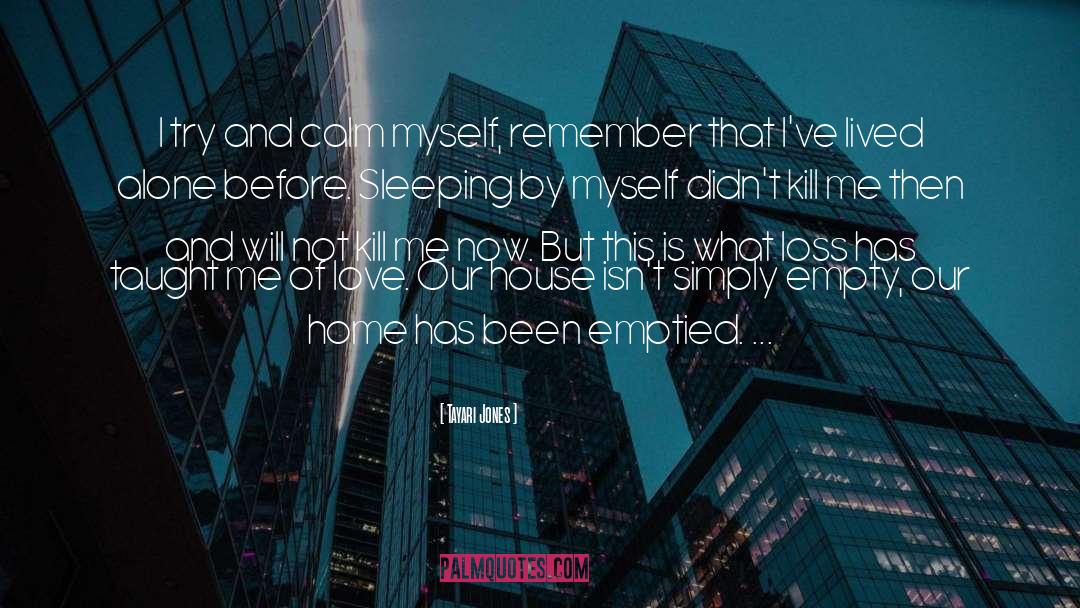 Sleeping quotes by Tayari Jones