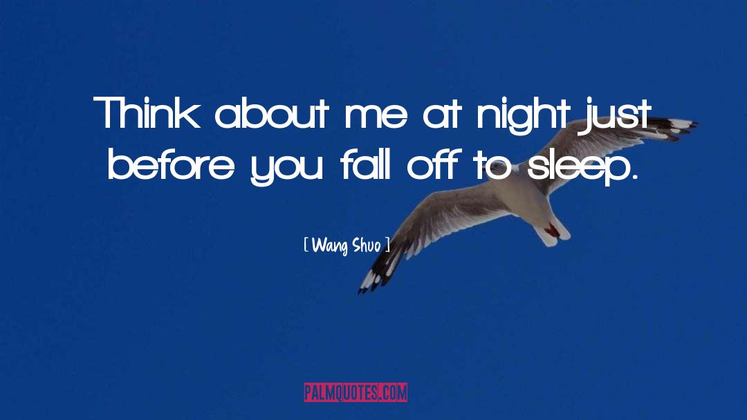 Sleeping quotes by Wang Shuo