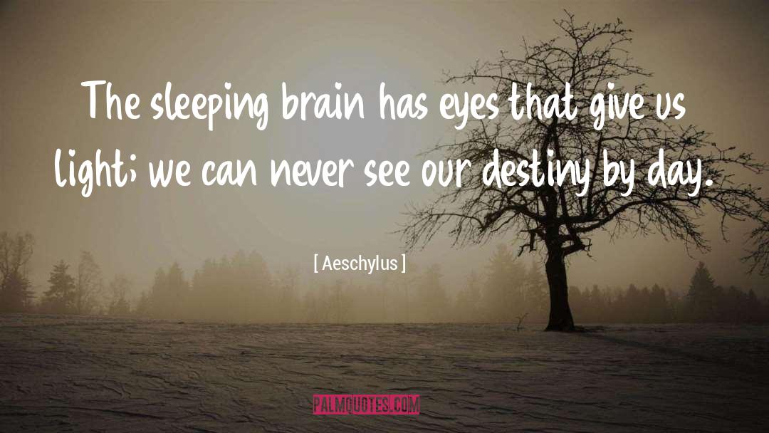 Sleeping quotes by Aeschylus