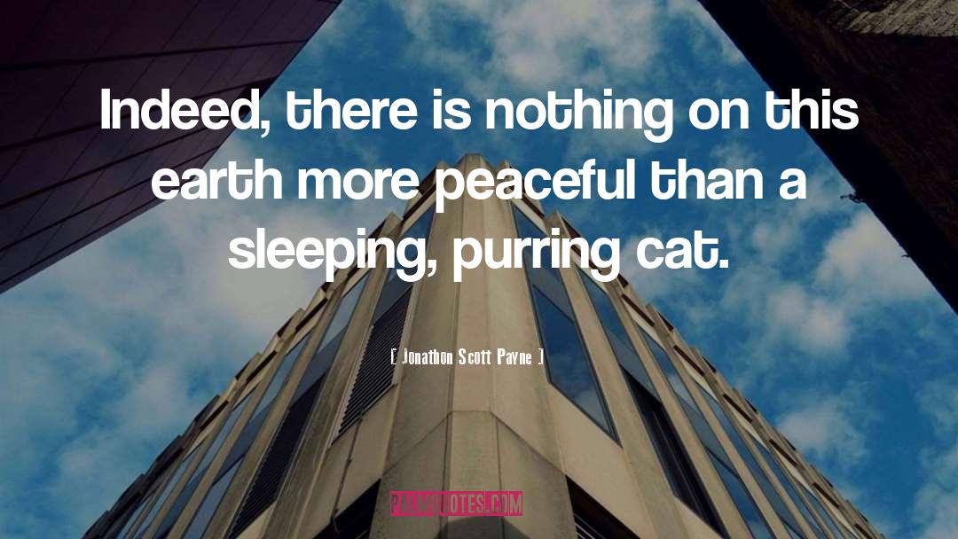 Sleeping quotes by Jonathon Scott Payne