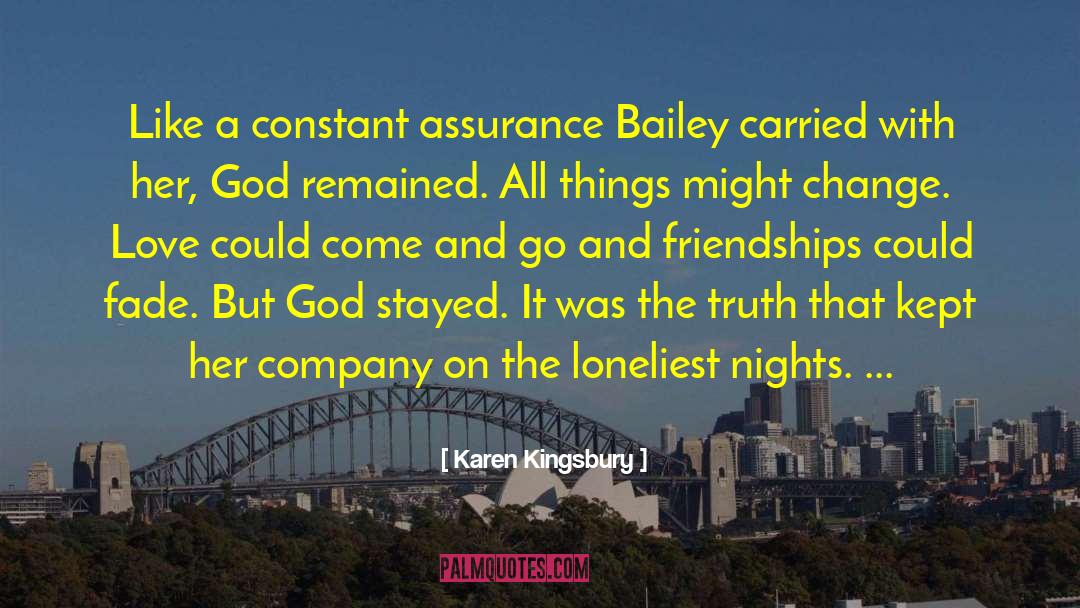 Sleepless Nights quotes by Karen Kingsbury