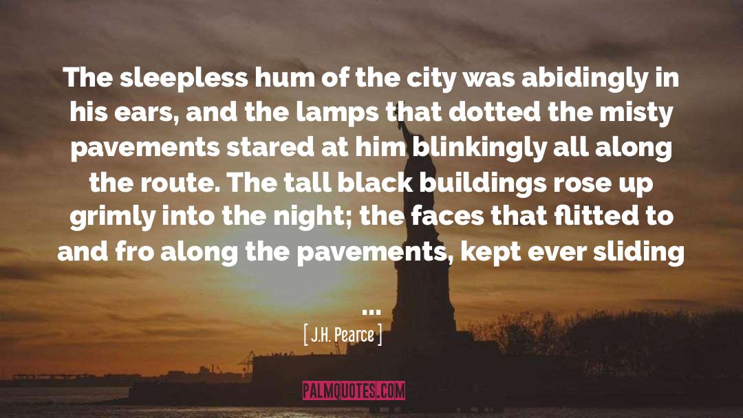 Sleepless quotes by J.H. Pearce