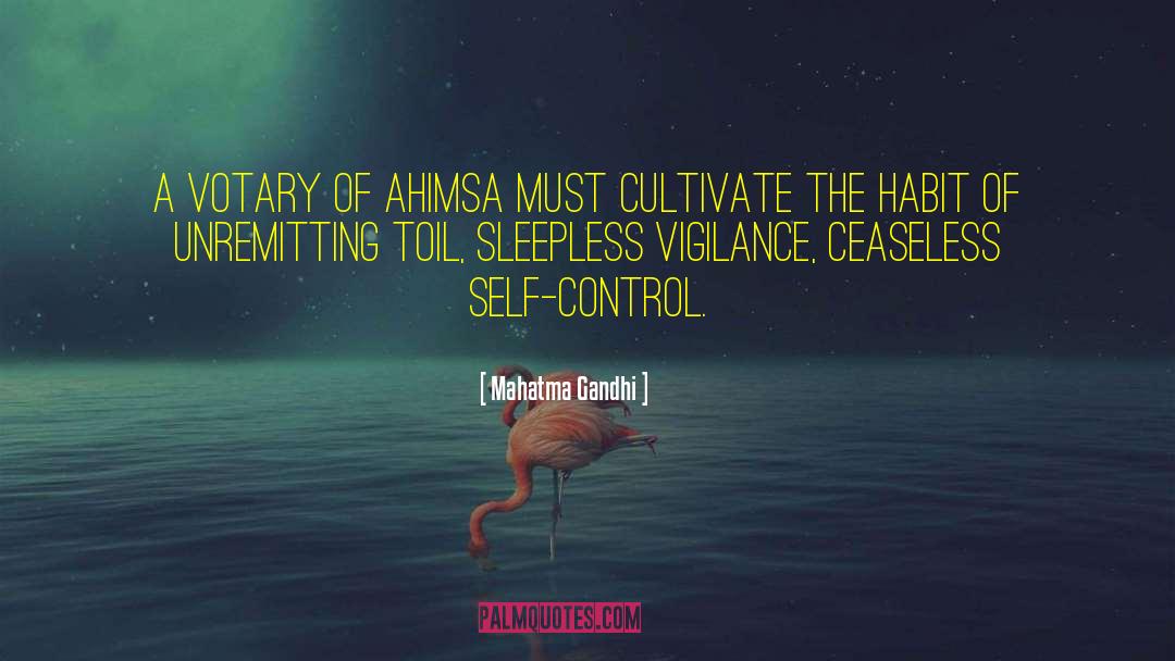 Sleepless quotes by Mahatma Gandhi