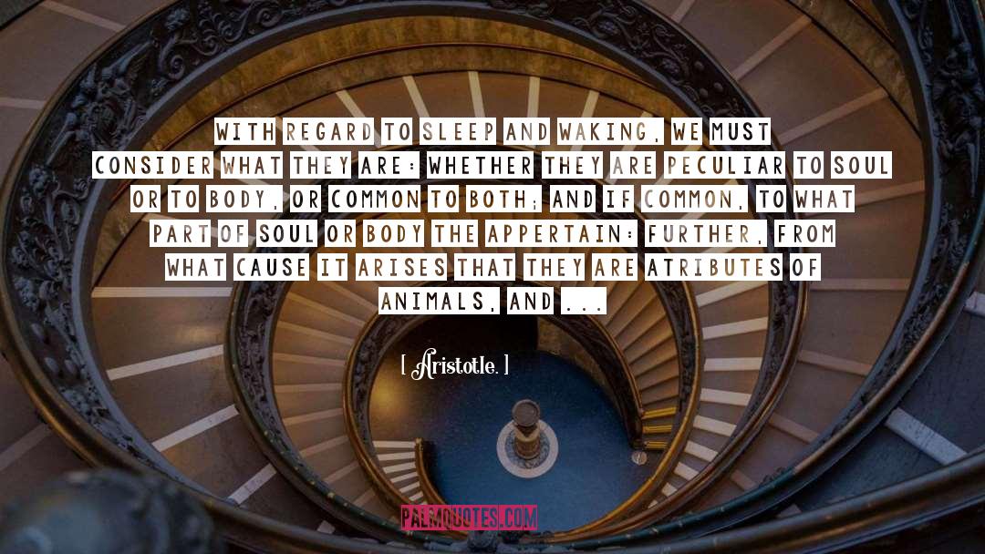 Sleeplessness quotes by Aristotle.