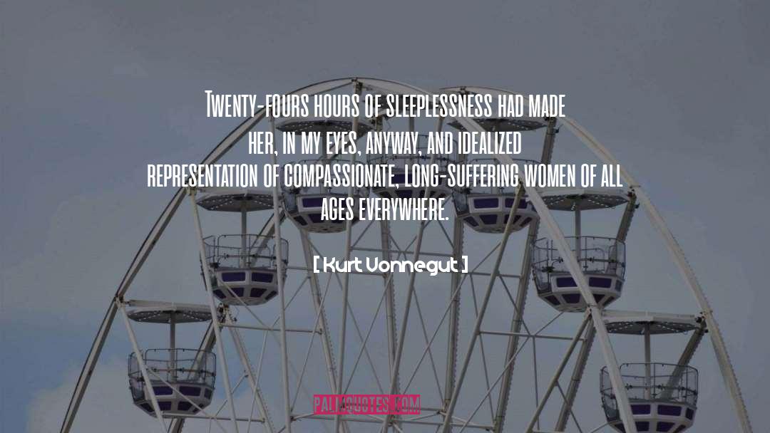 Sleeplessness quotes by Kurt Vonnegut