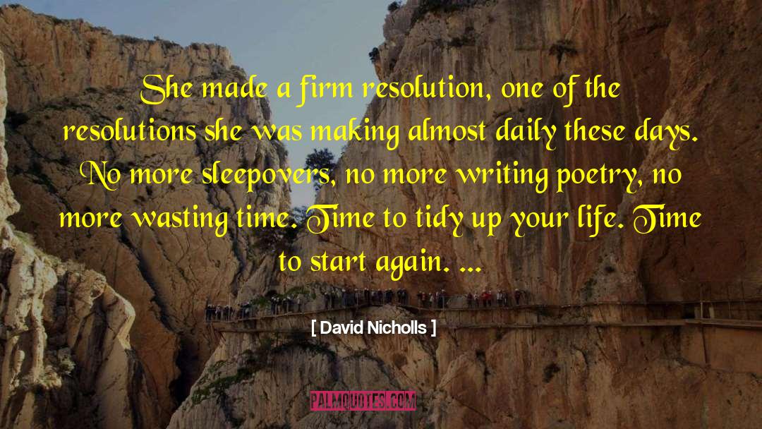 Sleepovers quotes by David Nicholls