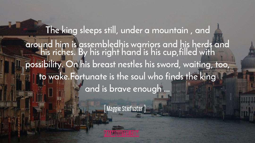 Sleeps quotes by Maggie Stiefvater