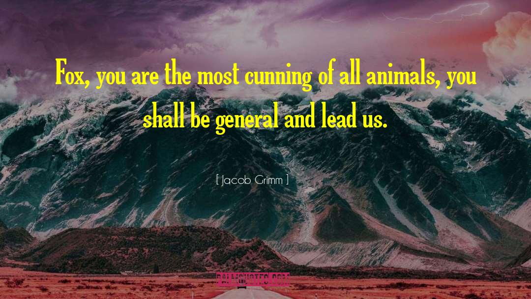Sleepy Animals quotes by Jacob Grimm