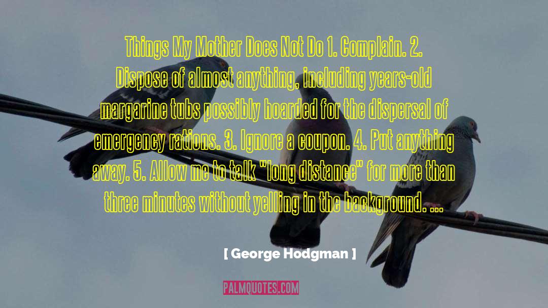 Sleepyheads Coupon quotes by George Hodgman