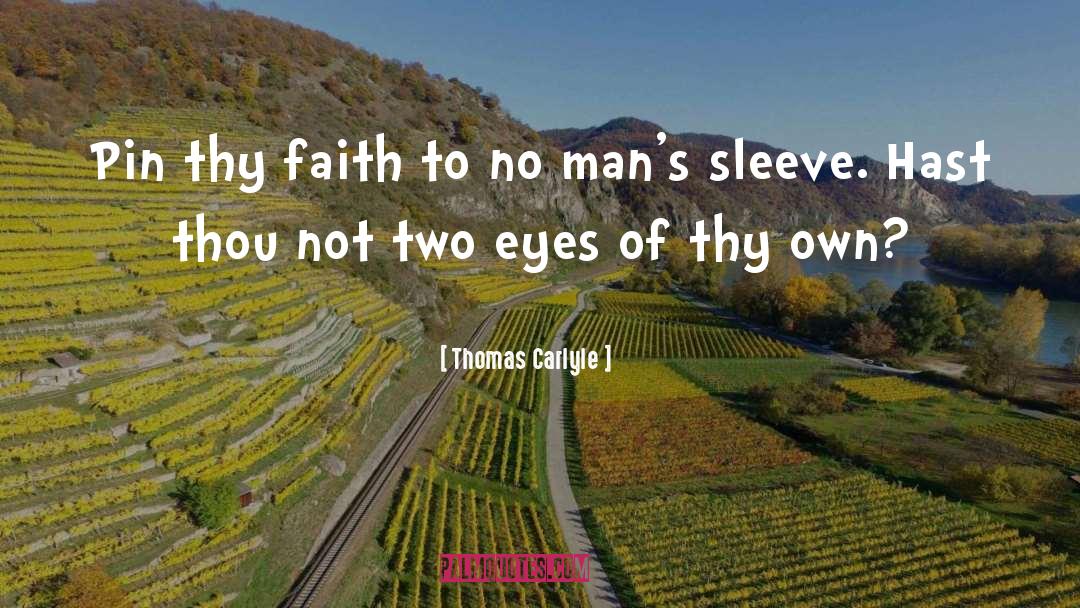 Sleeve quotes by Thomas Carlyle