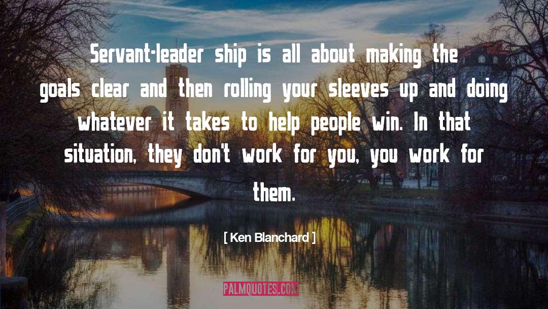 Sleeves quotes by Ken Blanchard