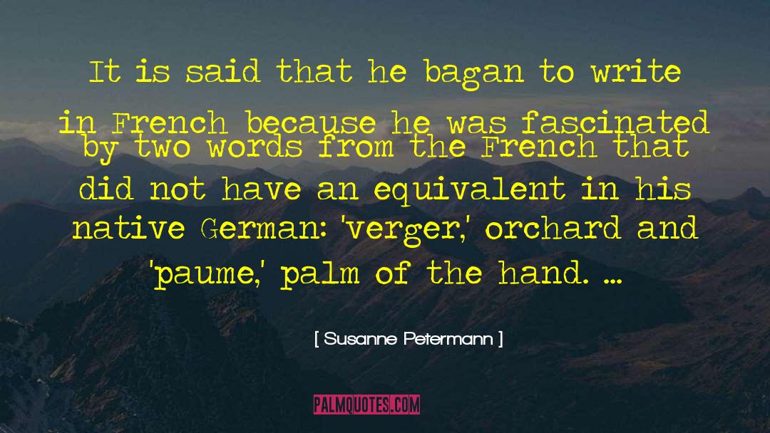 Sleight Of Hand quotes by Susanne Petermann