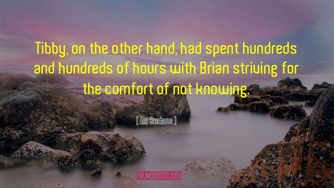Sleight Of Hand quotes by Ann Brashares