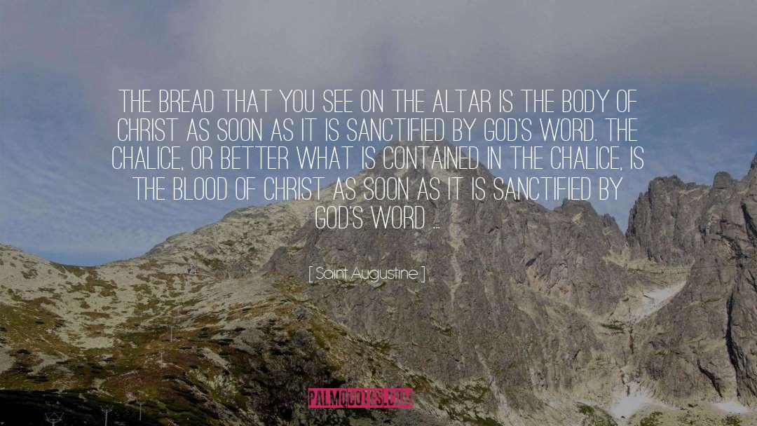 Slices Of Bread quotes by Saint Augustine