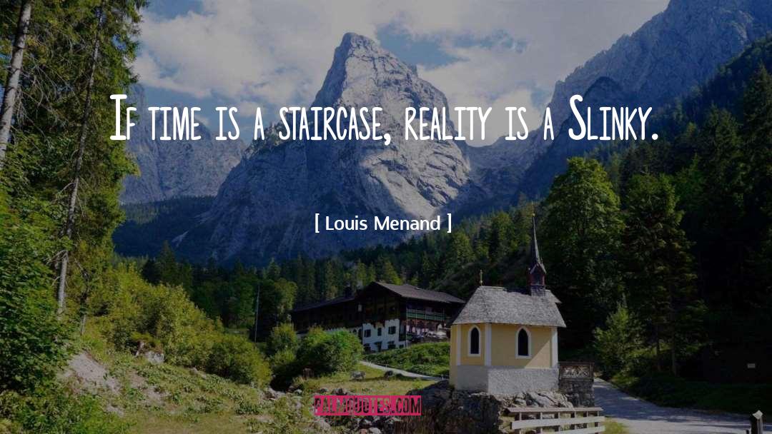 Slinkies quotes by Louis Menand