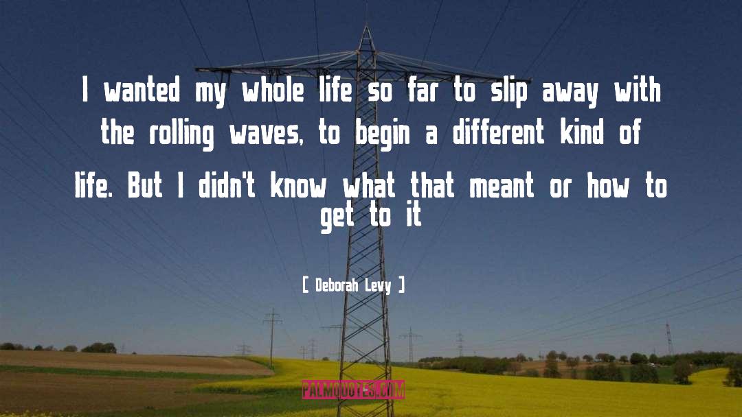 Slip Away quotes by Deborah Levy