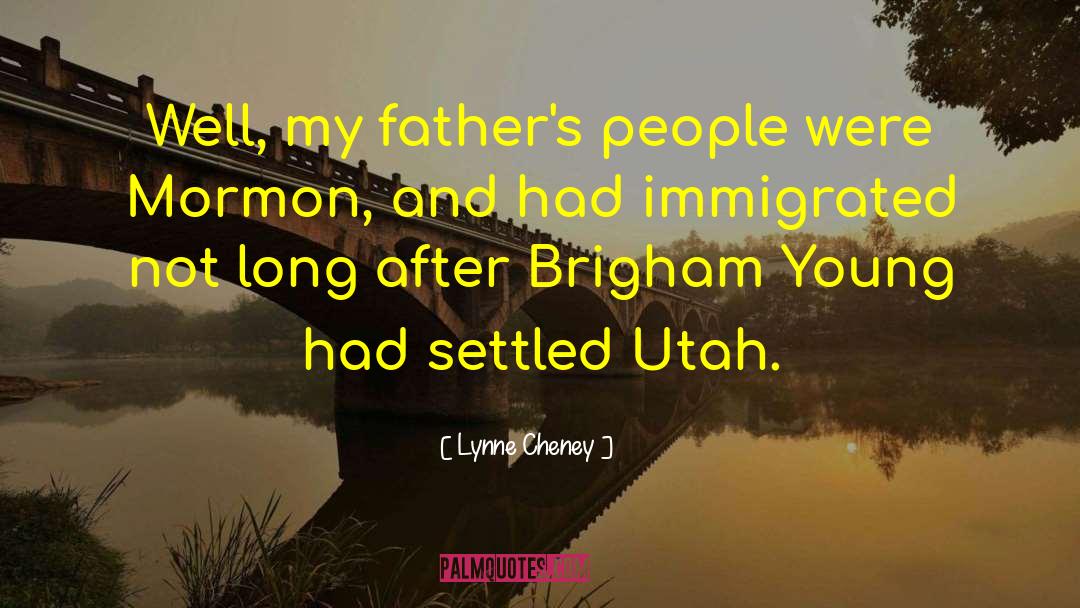 Slobodow Utah quotes by Lynne Cheney
